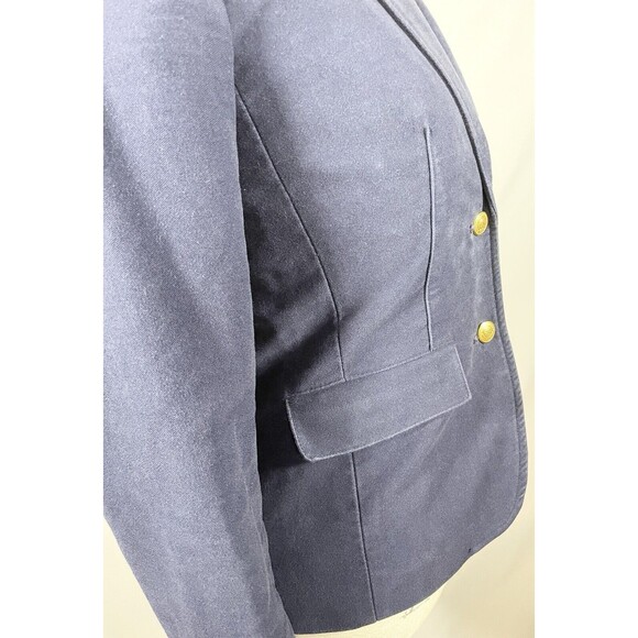 Tommy Hilfiger Navy Career Gold Button Preppy Capsule Blazer Jacket Sz XS - Picture 7 of 16